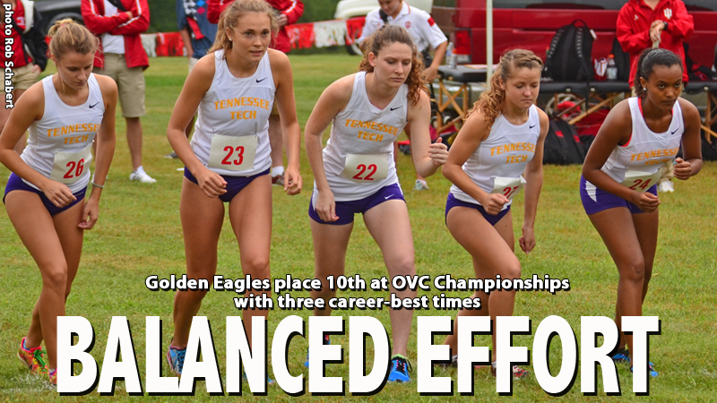 Dohrmann leads balanced effort for Tech women in 10th place finish at OVC Championships